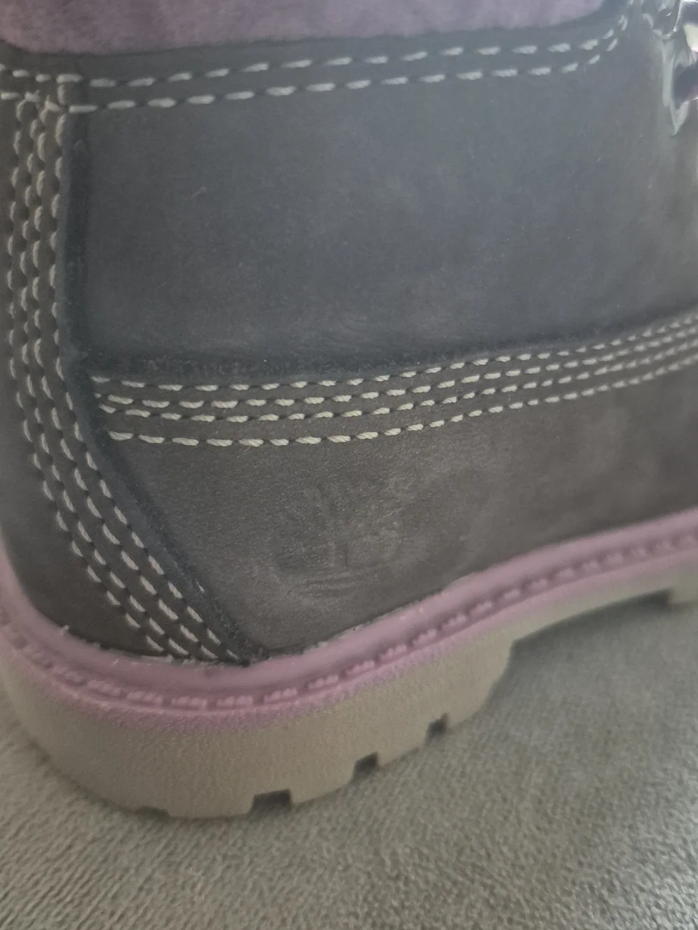 Kids Brown and Pink Hiking Boots